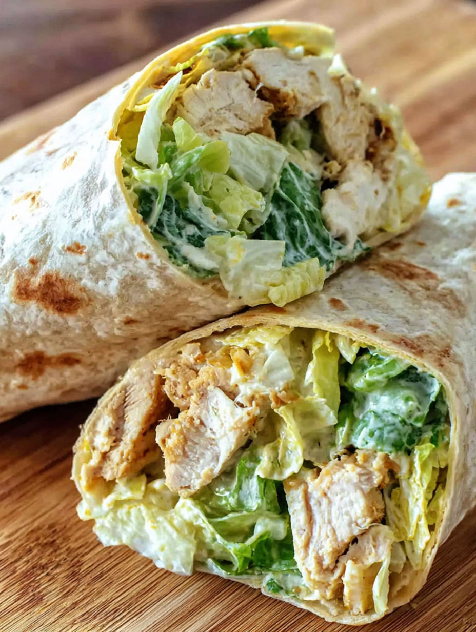 A sandwich with lettuce and chicken.