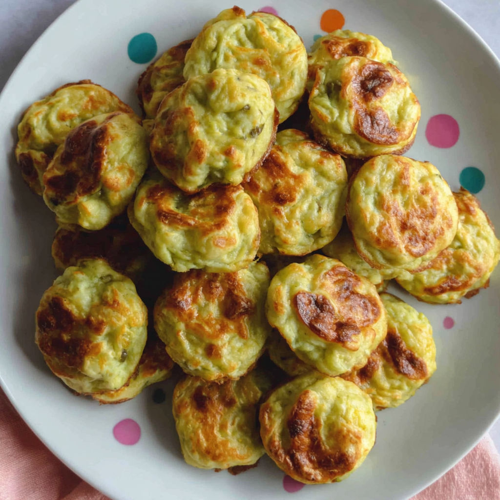 A plate of food with a colorful polka dot pattern.