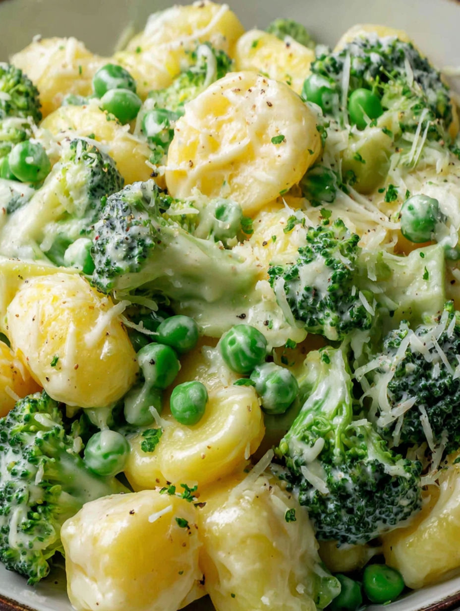 A close up of a delicious meal of pasta and broccoli.
