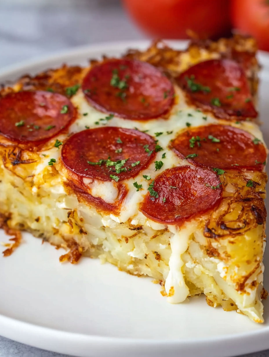 A slice of pizza with pepperoni and cheese.