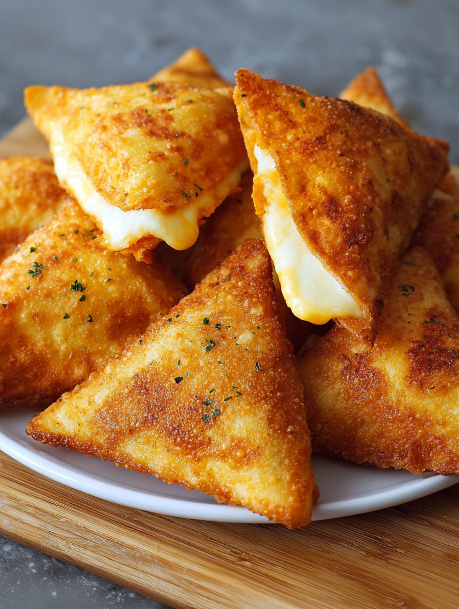 A plate of frittierte Käse-Doritos.