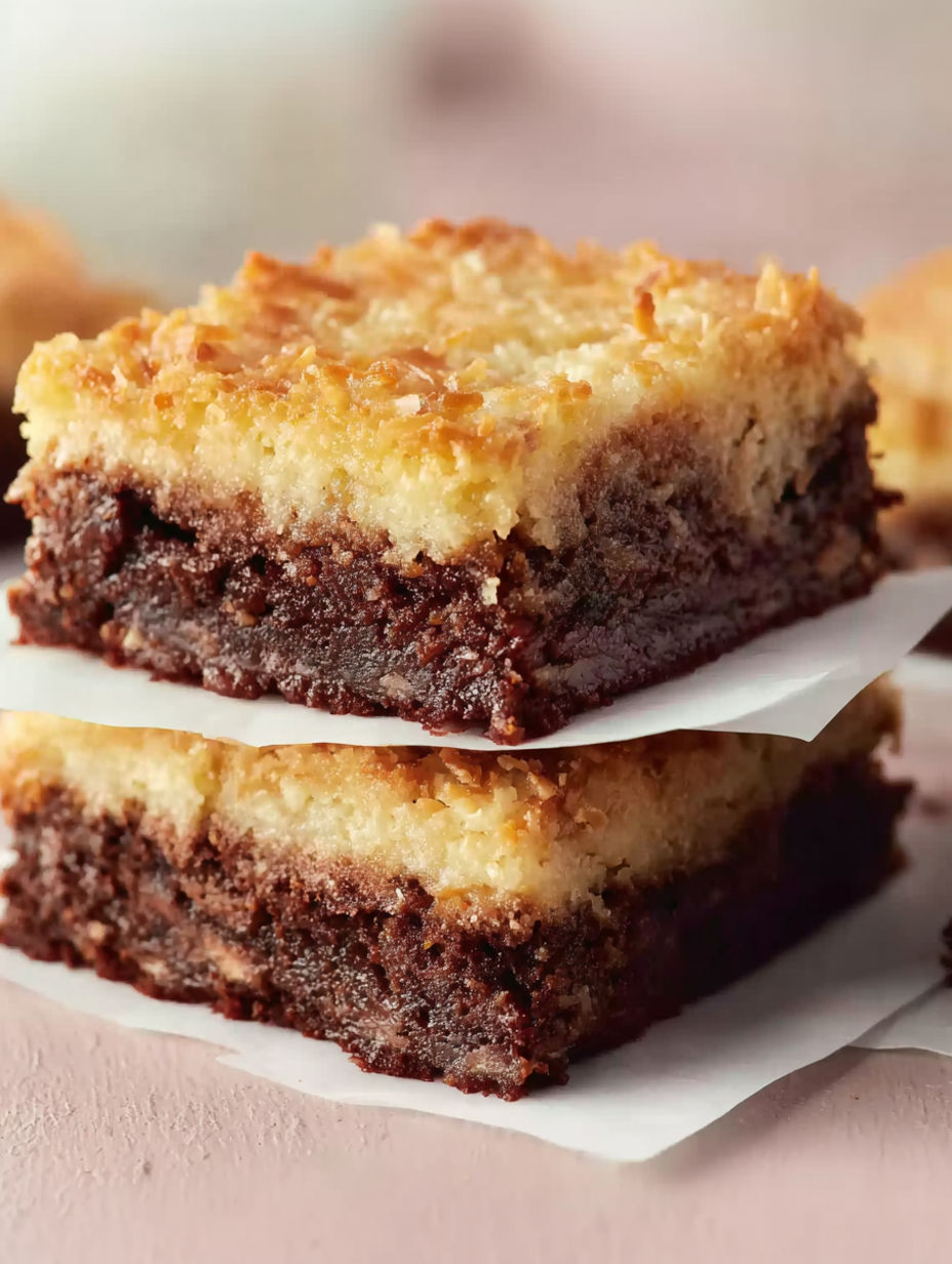 A slice of chocolate cake with a white paper underneath.
