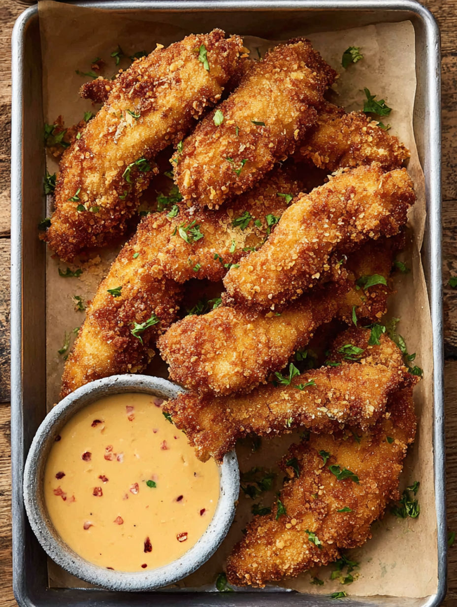 A tray of bang bang chicken.