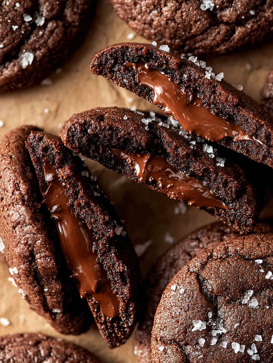 Nutella Lava Cookies.
