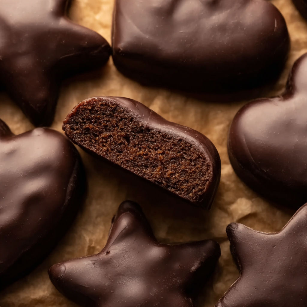 A chocolate cake with a bite taken out of it.
