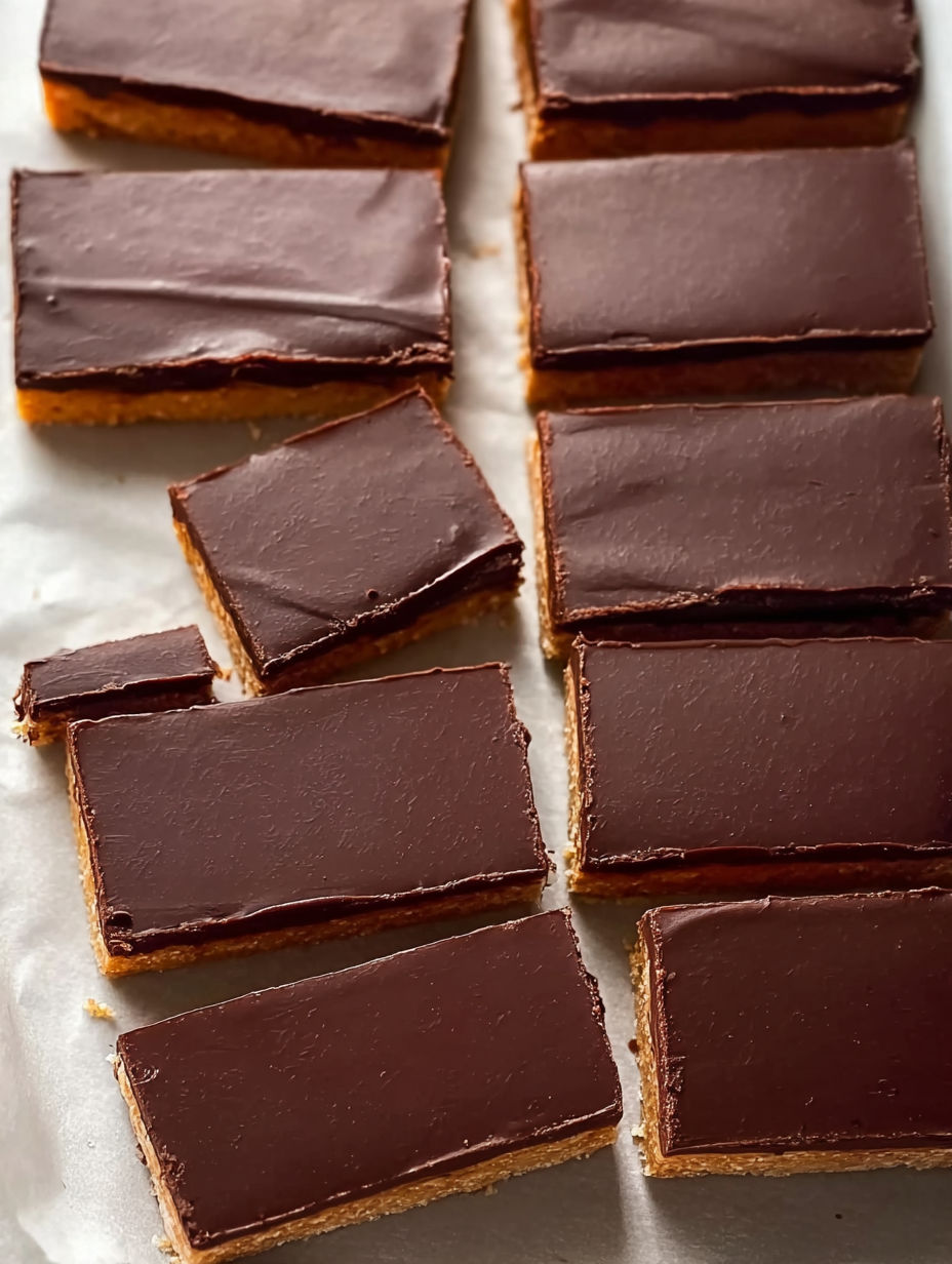 A close up of a caramel slice.