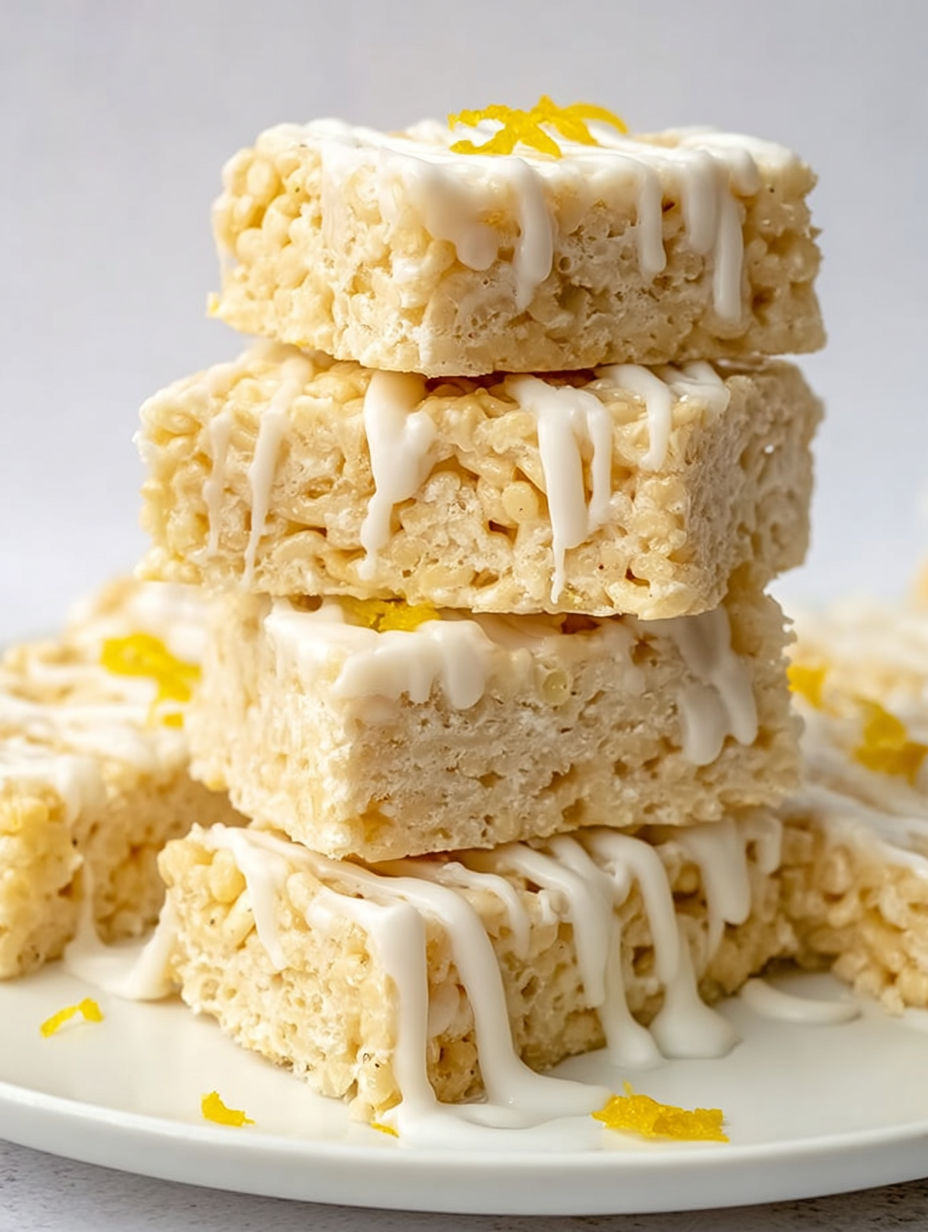 A stack of cake with white icing and orange slices.