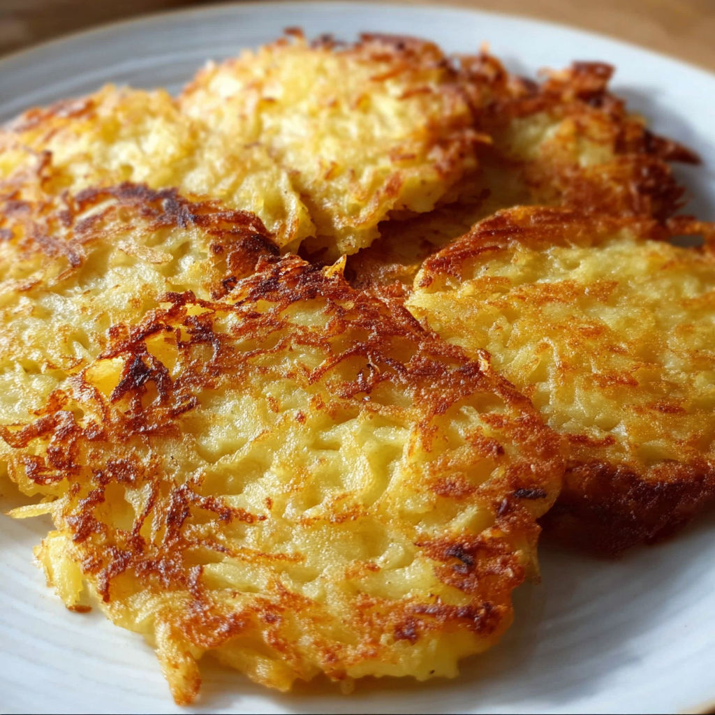 A plate of fried potatoes.