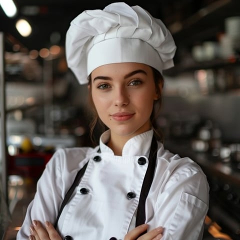 Chef in the kitchen.