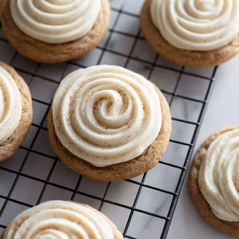 A tray of snickerdoodle cupcake cookies.