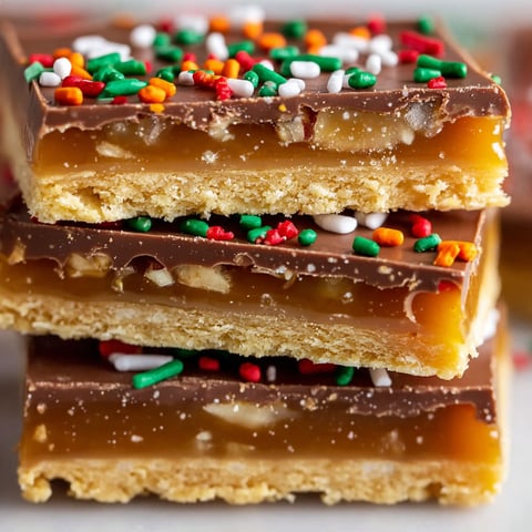 A stack of Christmas Crack.